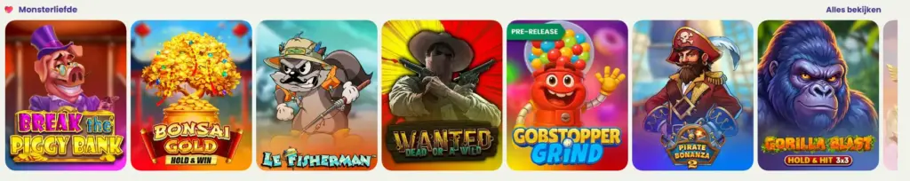 Overzicht van online slots met diverse thema’s